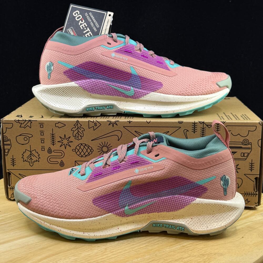 NEW Nike Pegasus Trail 5 GTX Gore-Tex Red Stardust NBY FQ0912-600 Women Size 6.5